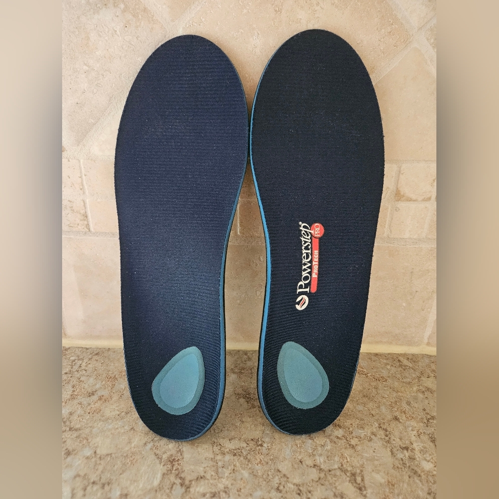 Powerstep Protech Full B (M5-5.5/W7-7.5) Insoles Pro Orthotics Medical Grad NWOB